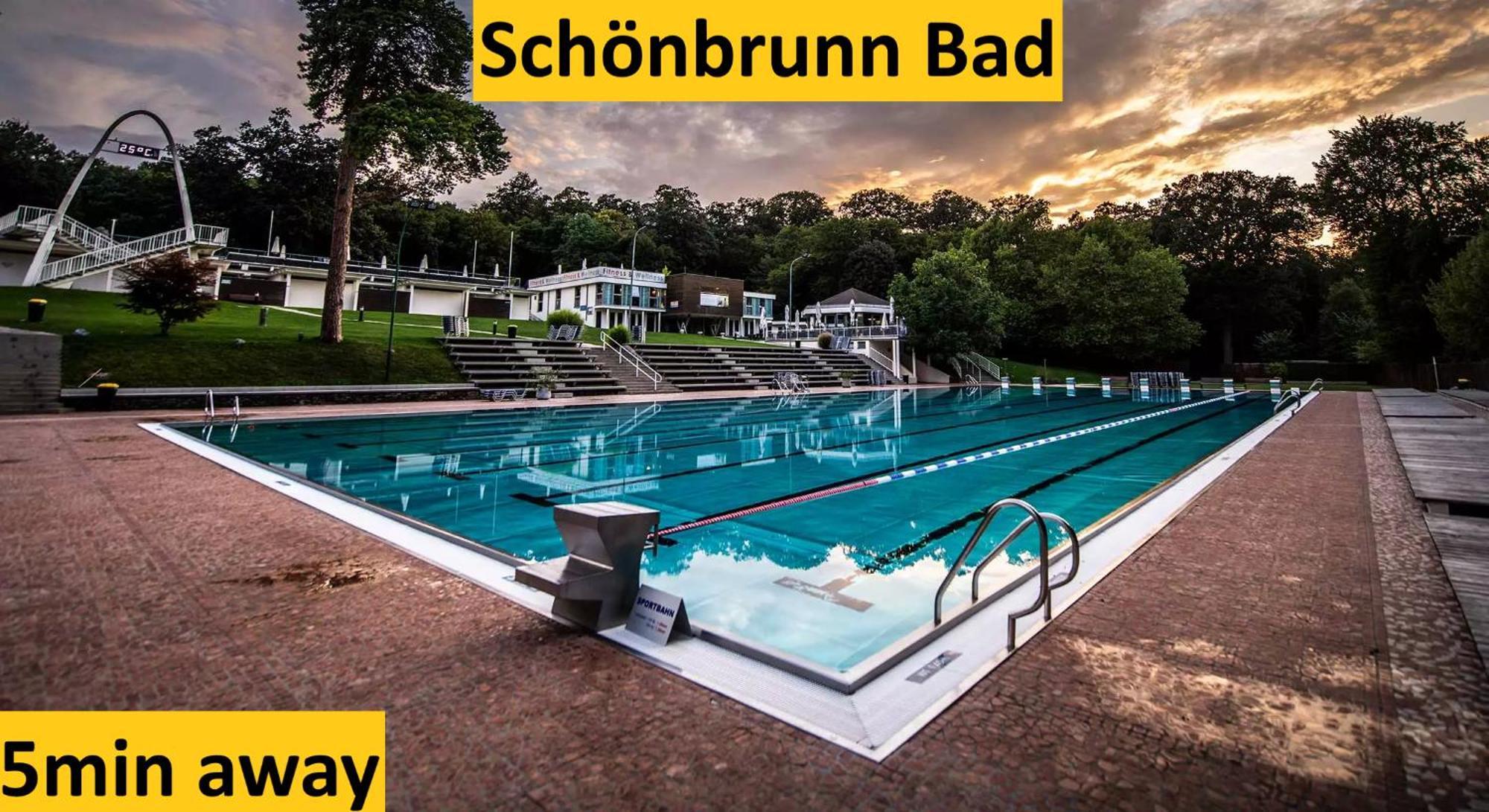 Schoenbrunn Gardens Vienna Apartment Exterior foto