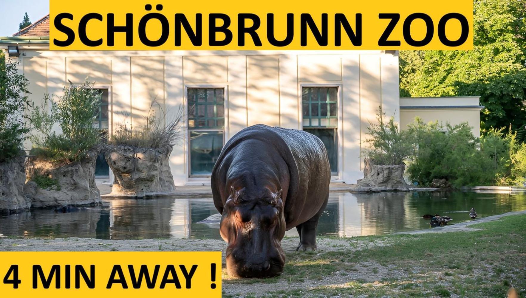 Schoenbrunn Gardens Vienna Apartment Exterior foto