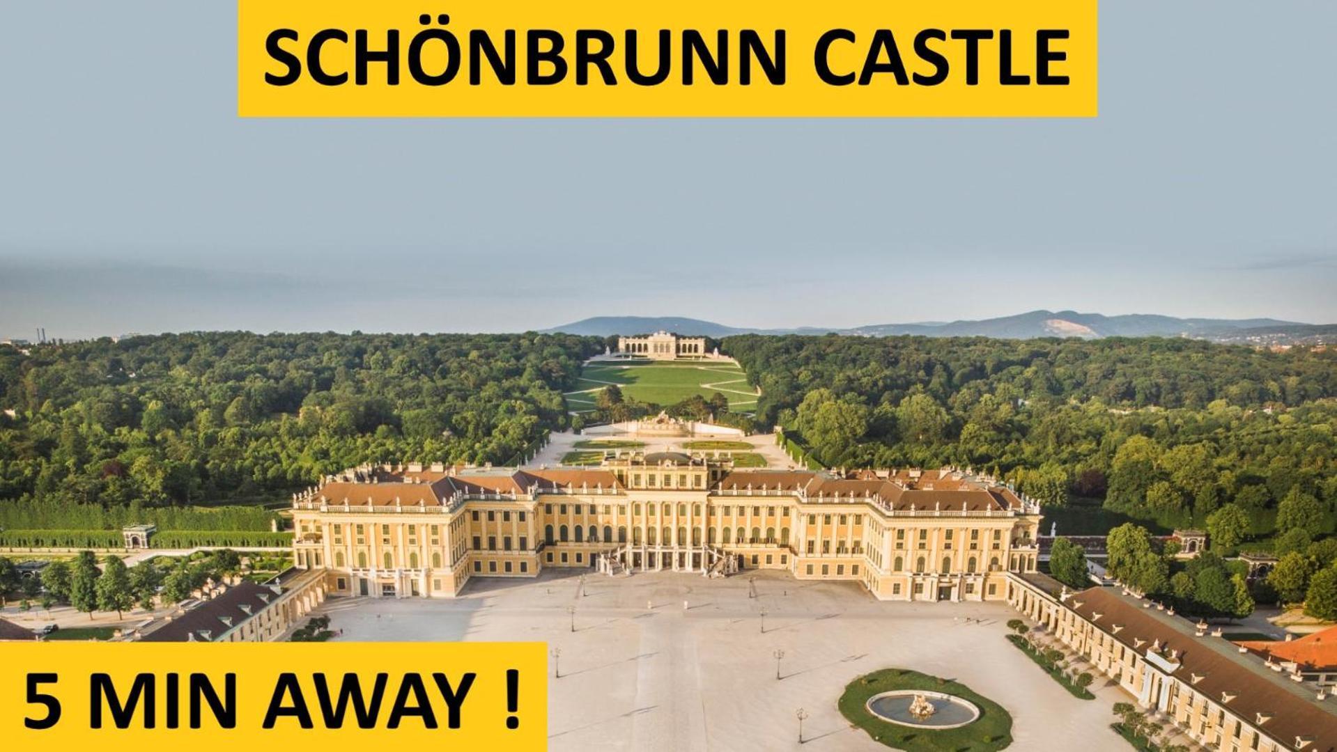 Schoenbrunn Gardens Vienna Apartment Exterior foto